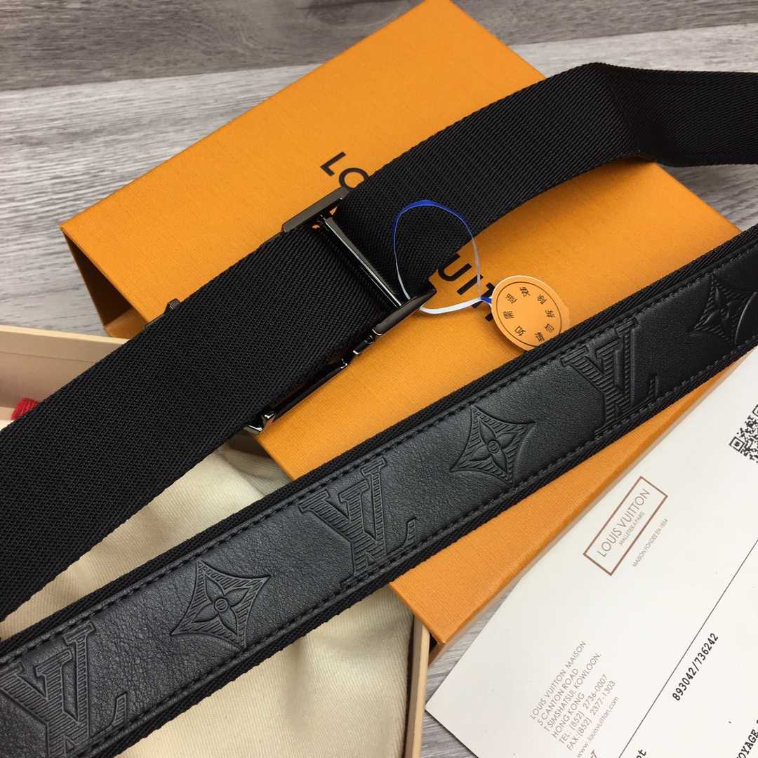 Louis Vuitton Monogram Belt  35mm - DesignerGu