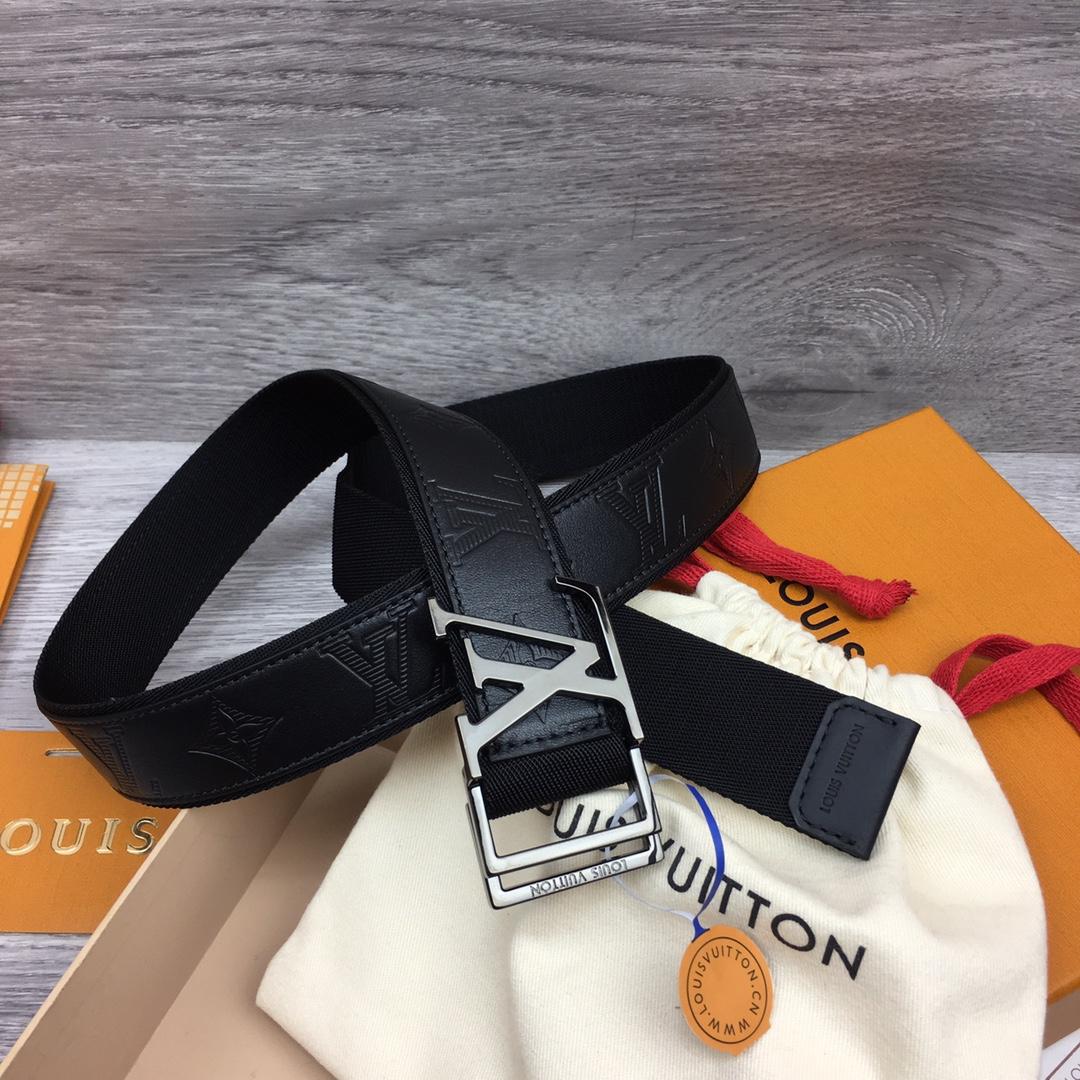 Louis Vuitton Monogram Belt  35mm - DesignerGu