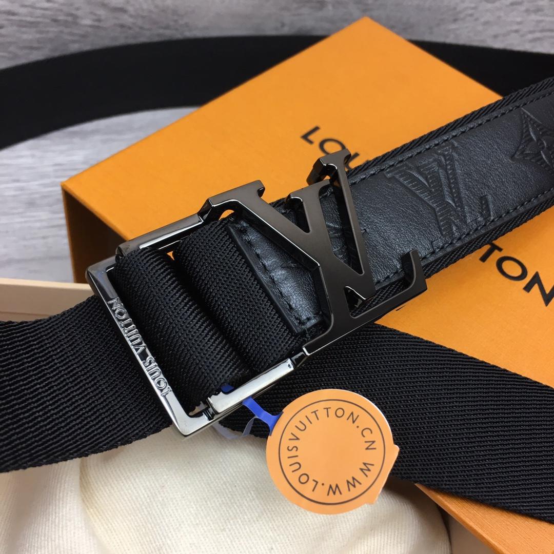 Louis Vuitton Monogram Belt  35mm - DesignerGu