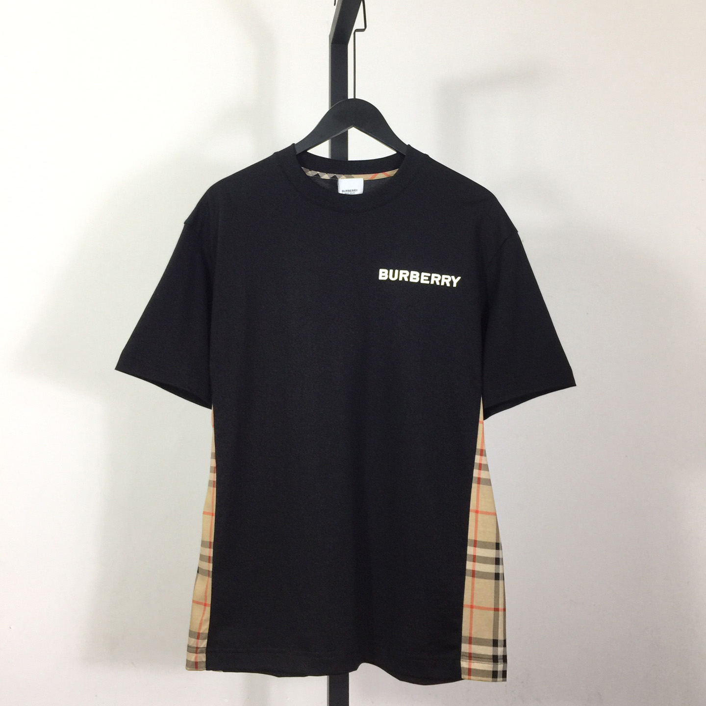Burberry Vintage Check Panel T-shirt - DesignerGu