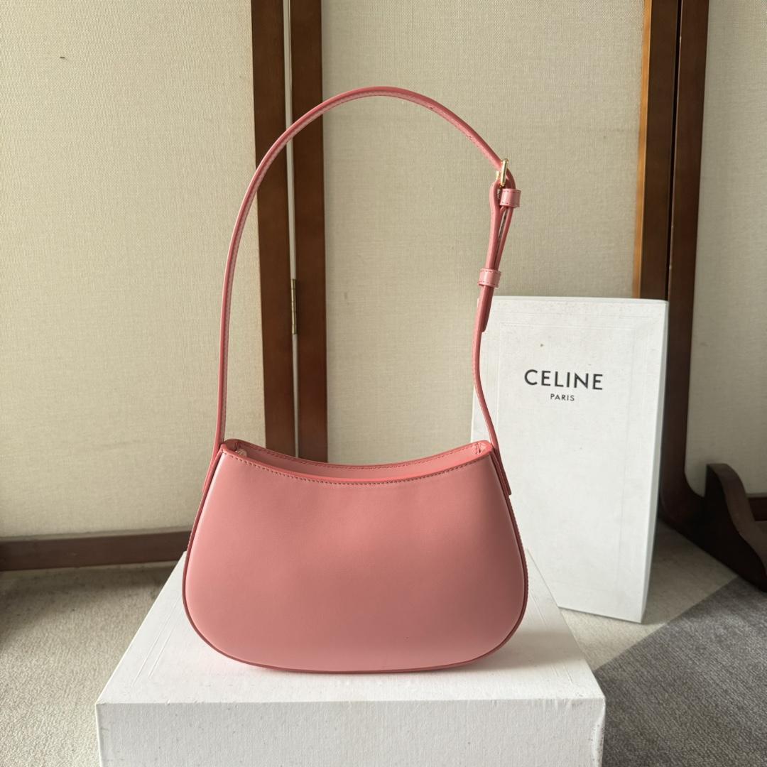 Celine Medium Tilly Bag In Shiny Calfskin  - DesignerGu