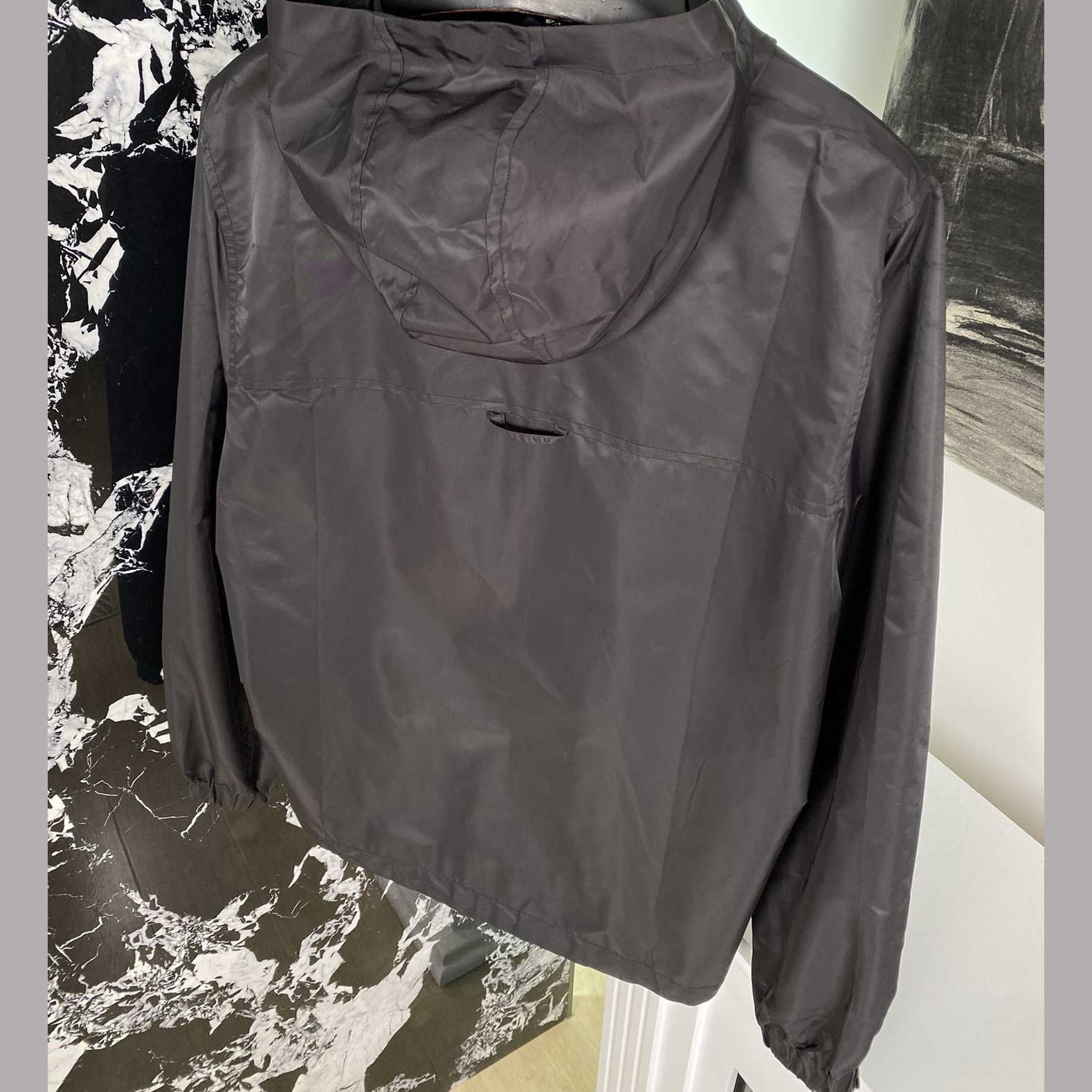 Louis Vuitton Signature Monogram Reversible Nylon Windbreaker - DesignerGu