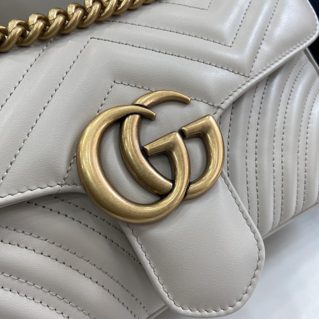 Gucci GG Marmont Small Shoulder Bag - DesignerGu