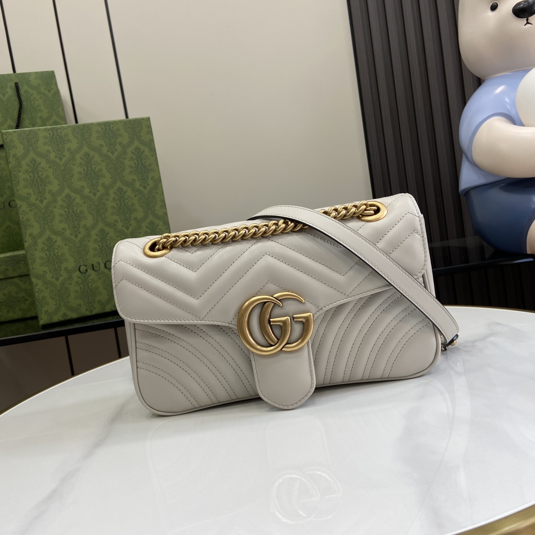 Gucci GG Marmont Small Shoulder Bag - DesignerGu