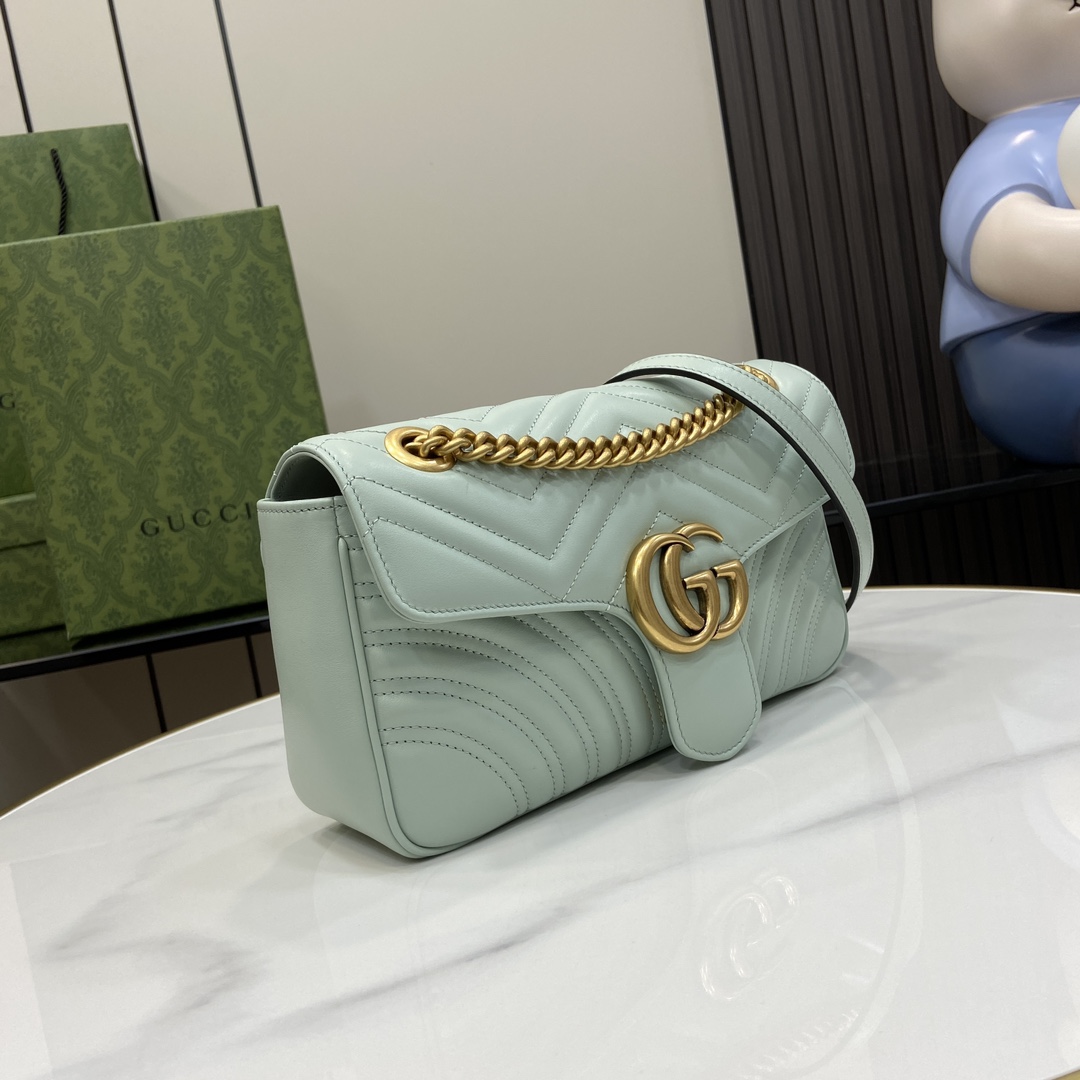 Gucci GG Marmont Small Shoulder Bag - DesignerGu