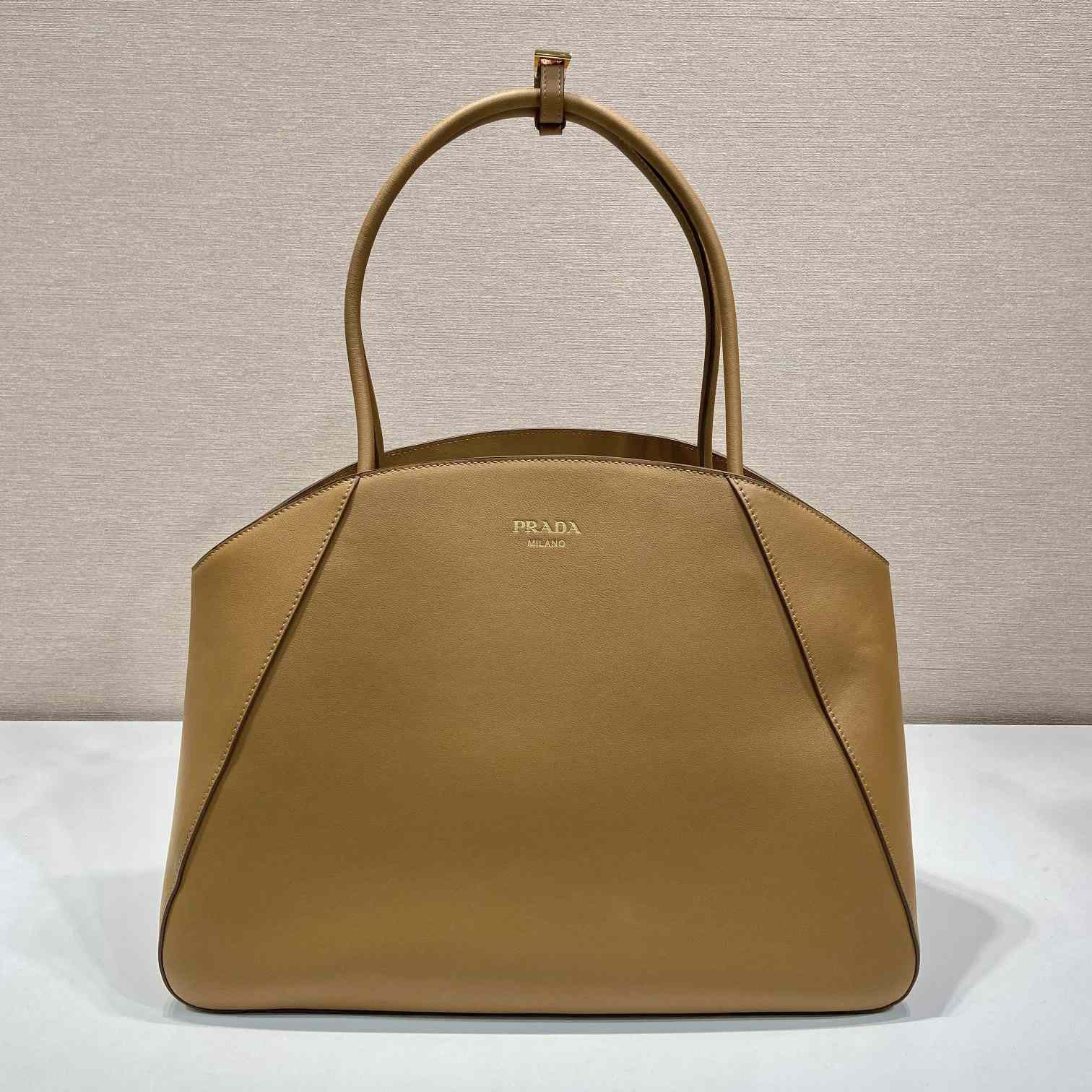 Prada Large Leather Tote Bag - DesignerGu