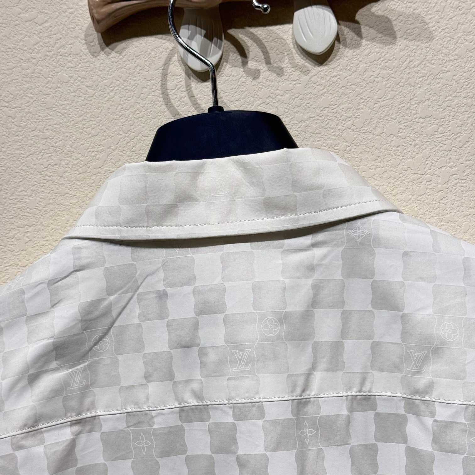 Louis Vuitton Short-Sleeved Cotton Shirt  1AFJW5 - DesignerGu