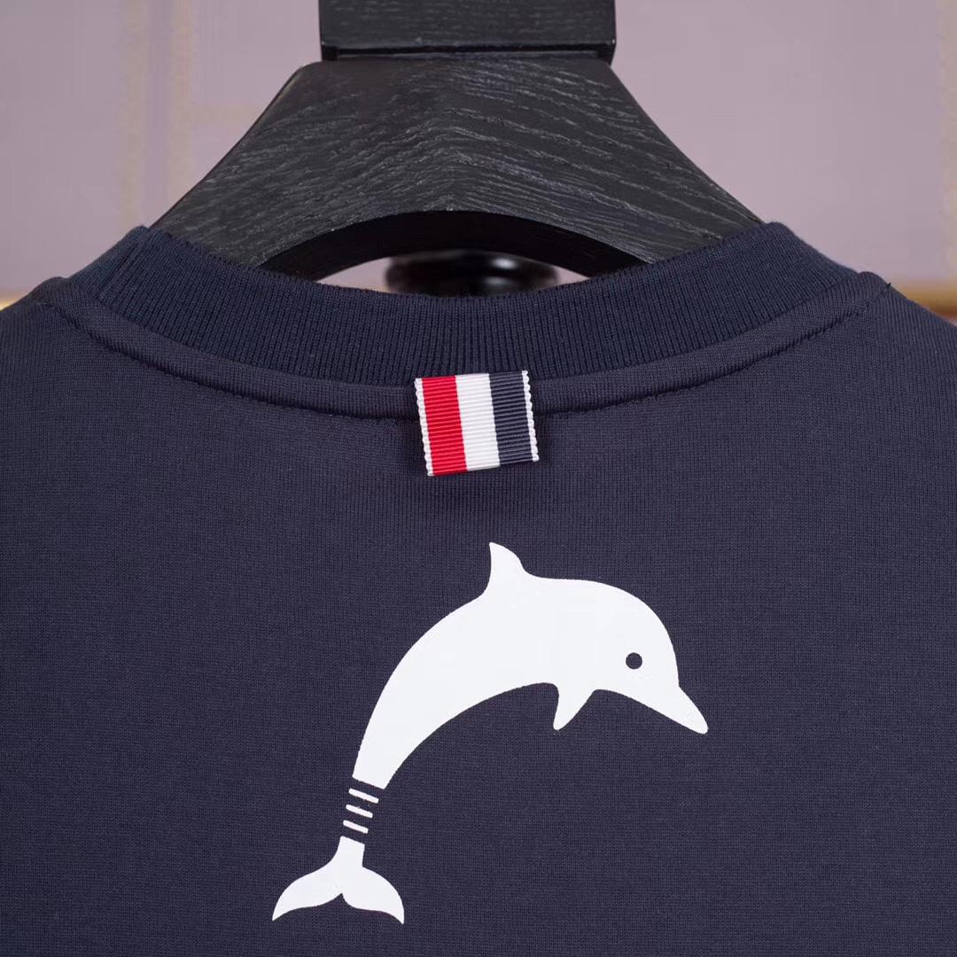 Thom Browne Dolphin Print T-shirt     1831 - DesignerGu