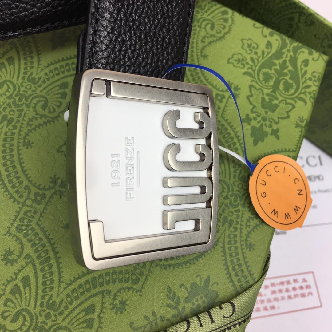 Gucci Leather Belt  35mm - DesignerGu