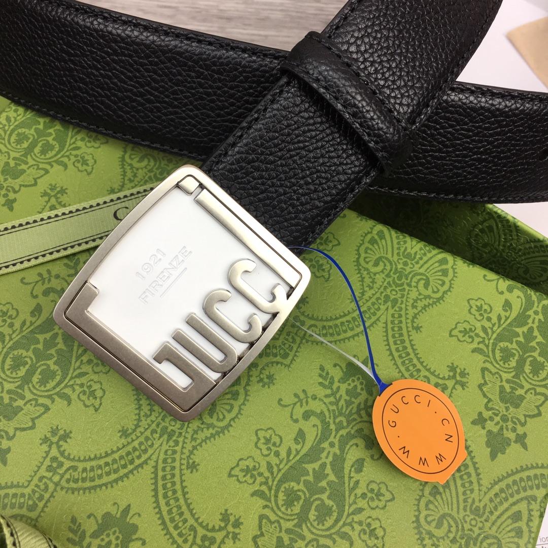 Gucci Leather Belt  35mm - DesignerGu