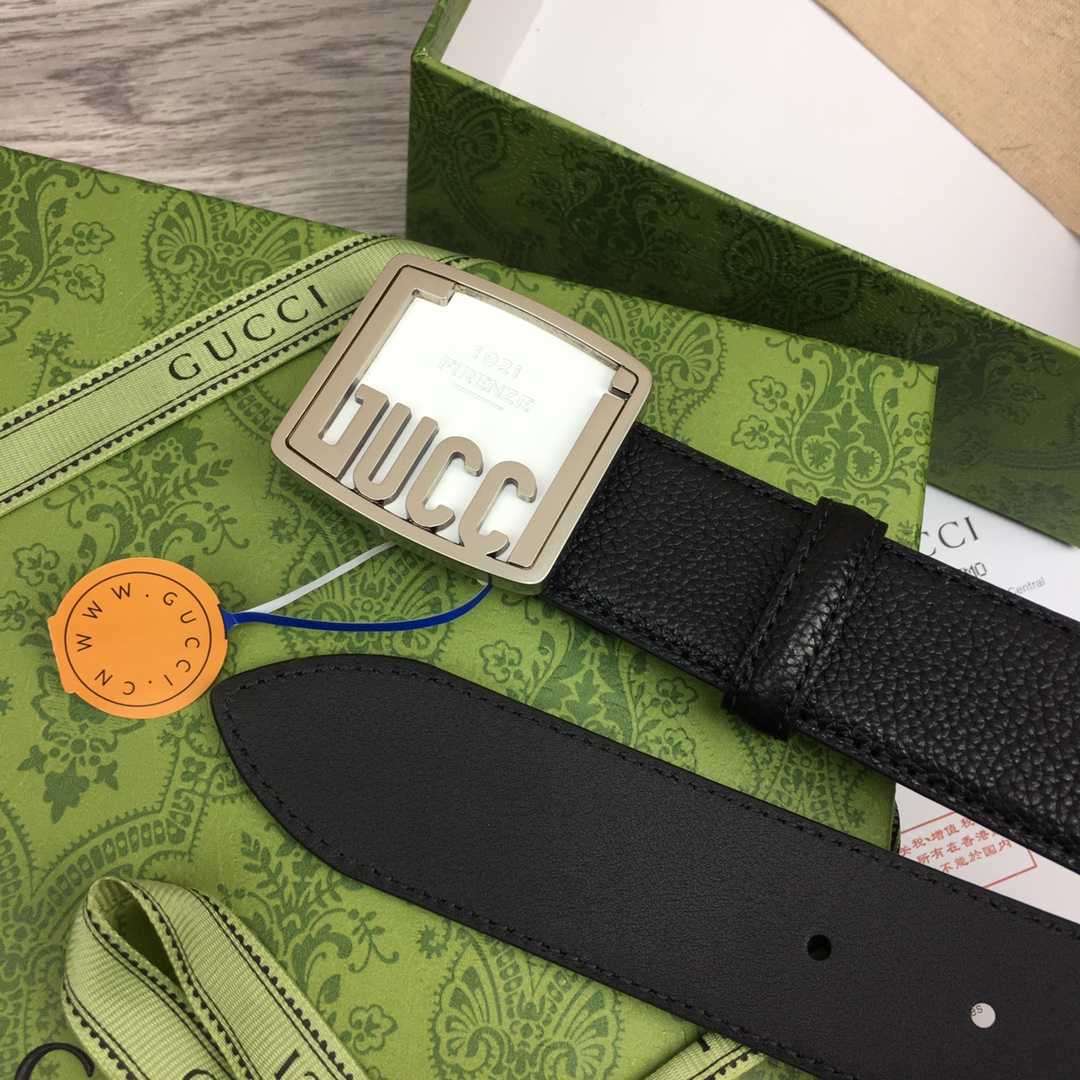 Gucci Leather Belt  35mm - DesignerGu