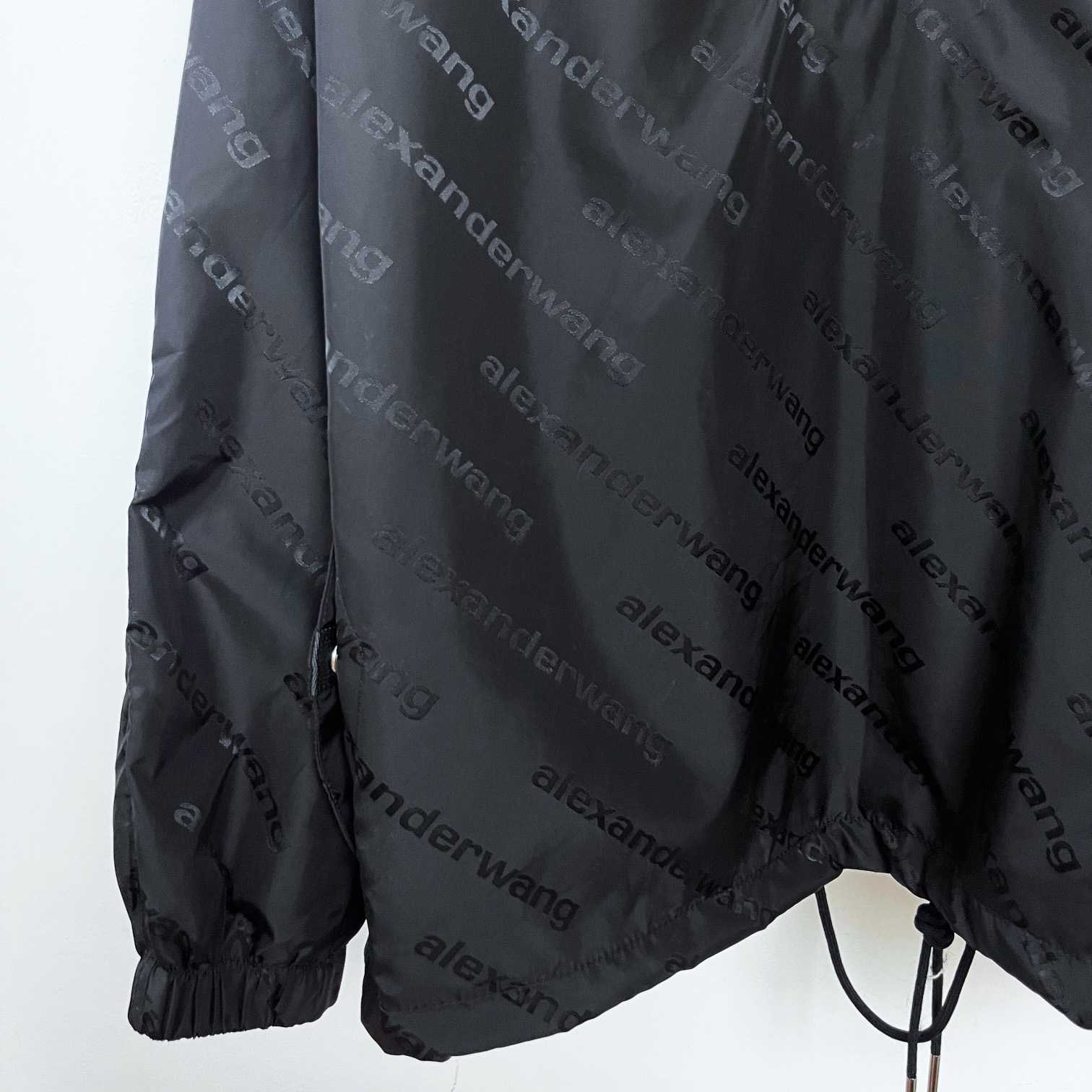 Alexander Wang Monogram Logo-print Pullover Jacket - DesignerGu