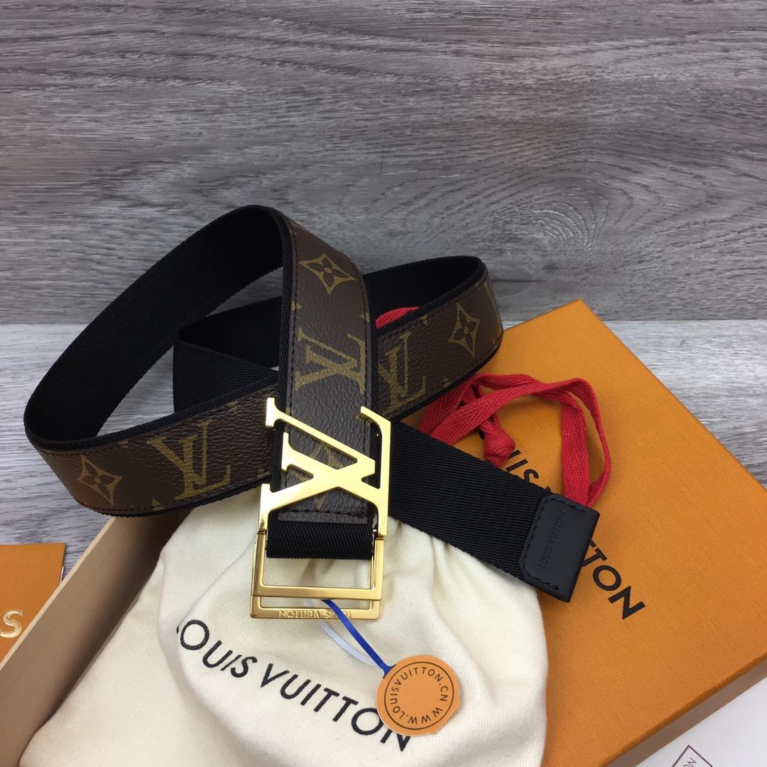 Louis Vuitton Monogram Belt  35mm - DesignerGu