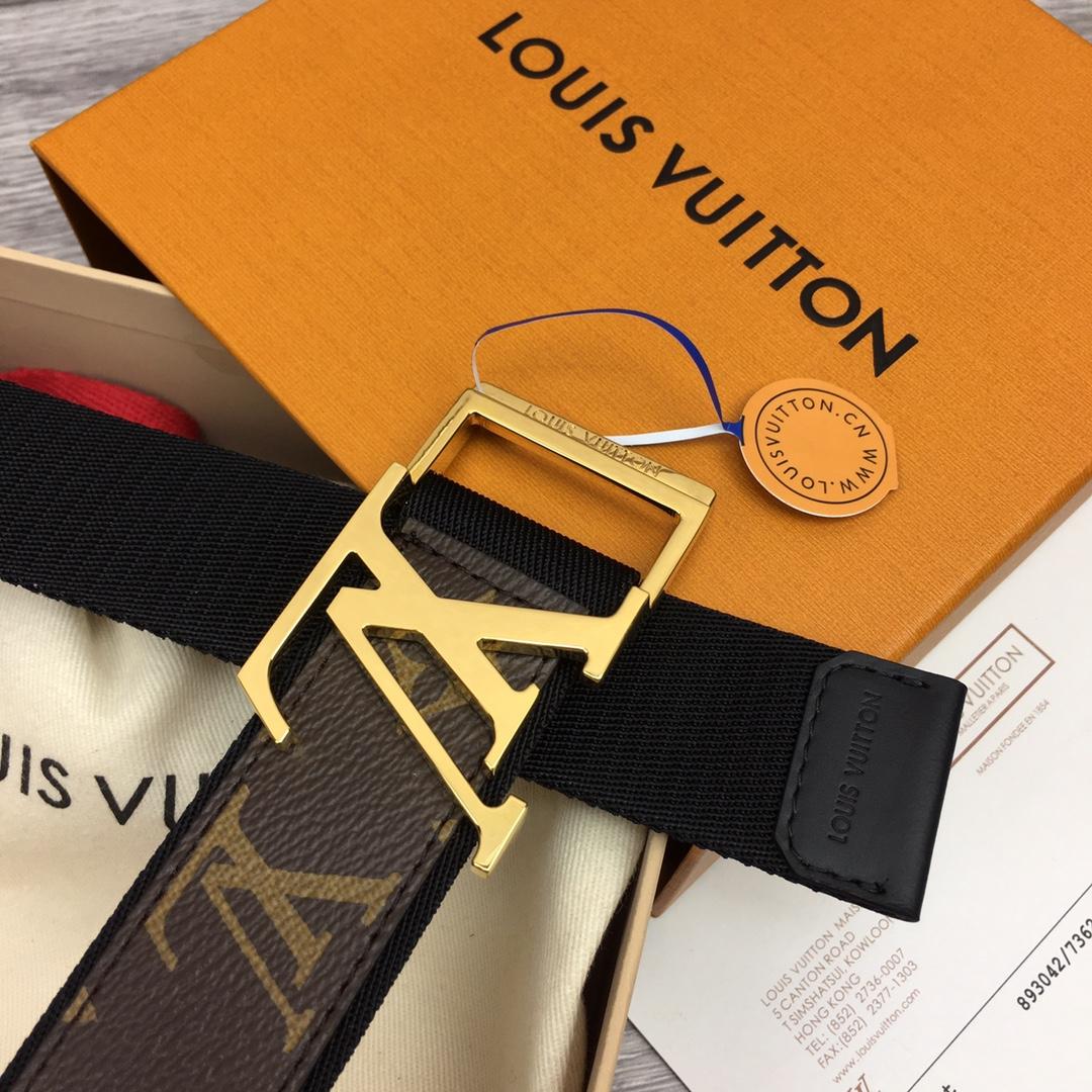 Louis Vuitton Monogram Belt  35mm - DesignerGu