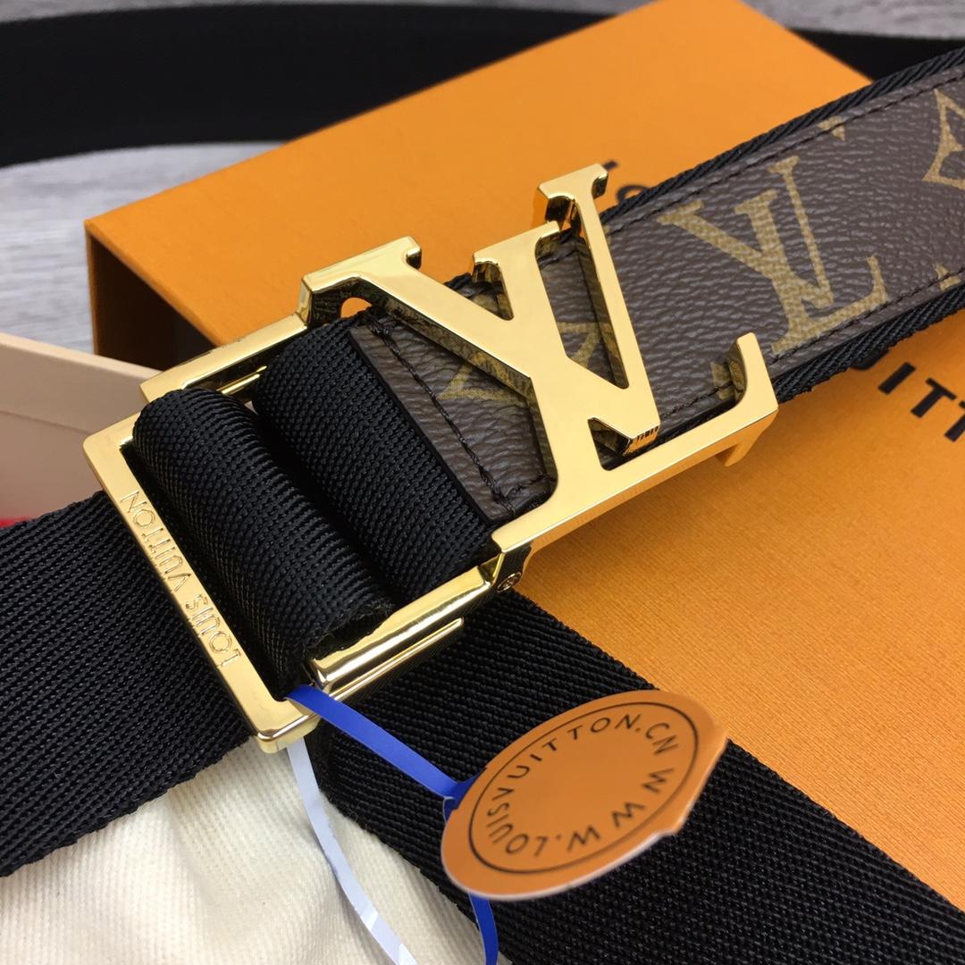 Louis Vuitton Monogram Belt  35mm - DesignerGu