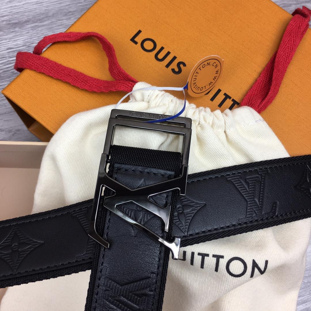 Louis Vuitton Monogram Belt  35mm - DesignerGu