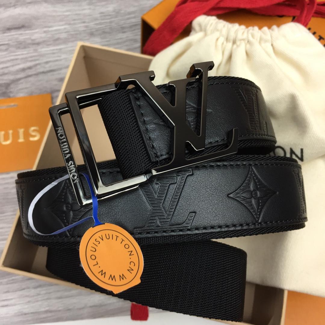 Louis Vuitton Monogram Belt  35mm - DesignerGu