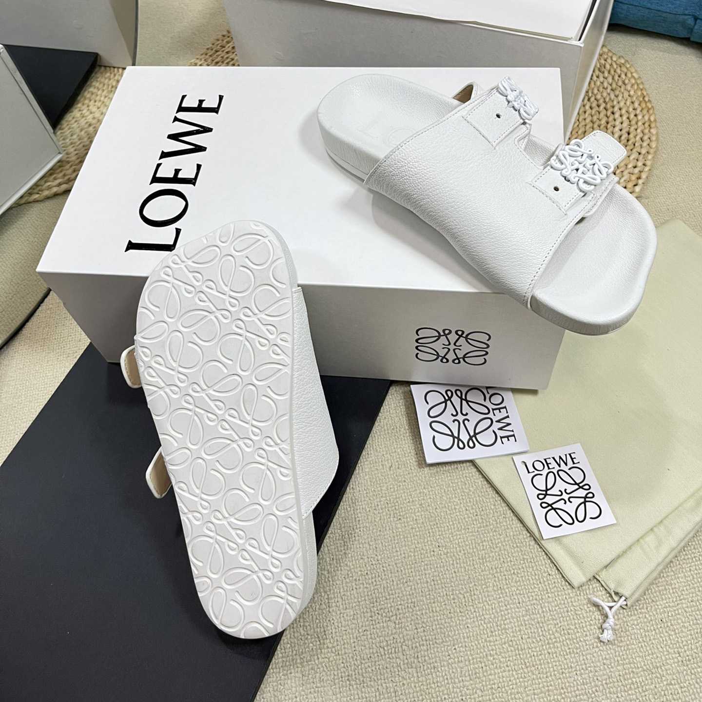 Loewe Ease slide In Goatskin - DesignerGu