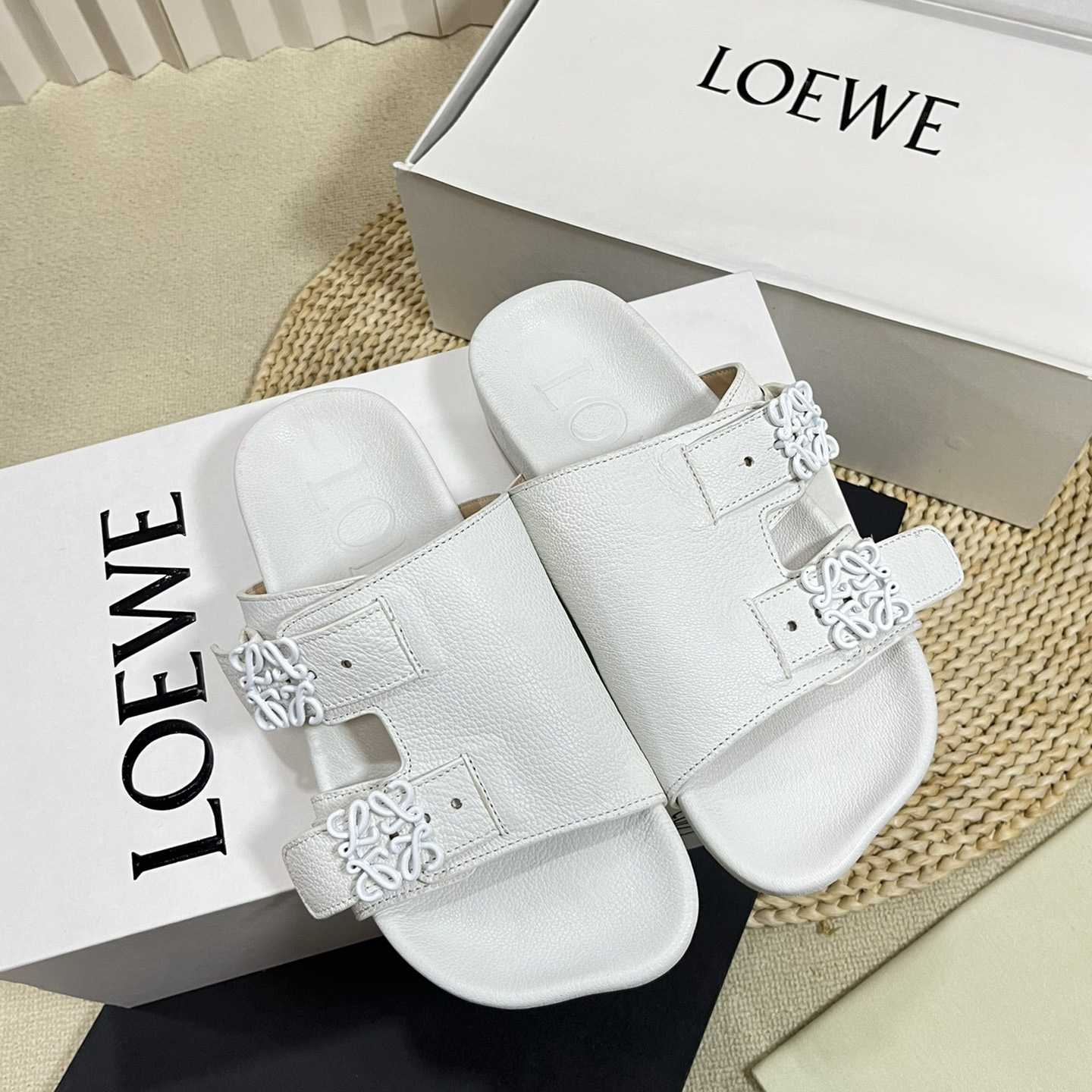 Loewe Ease slide In Goatskin - DesignerGu