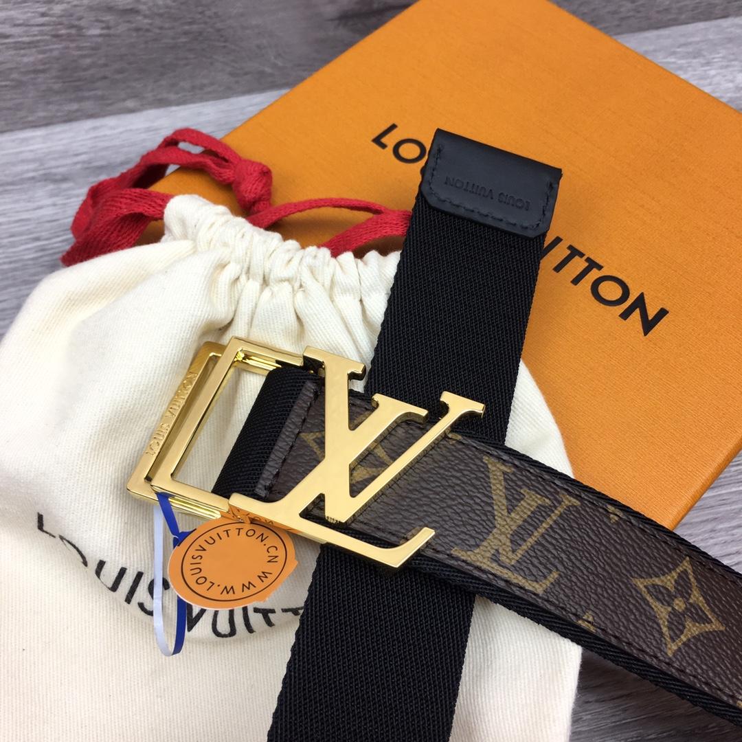 Louis Vuitton Monogram Belt  35mm - DesignerGu