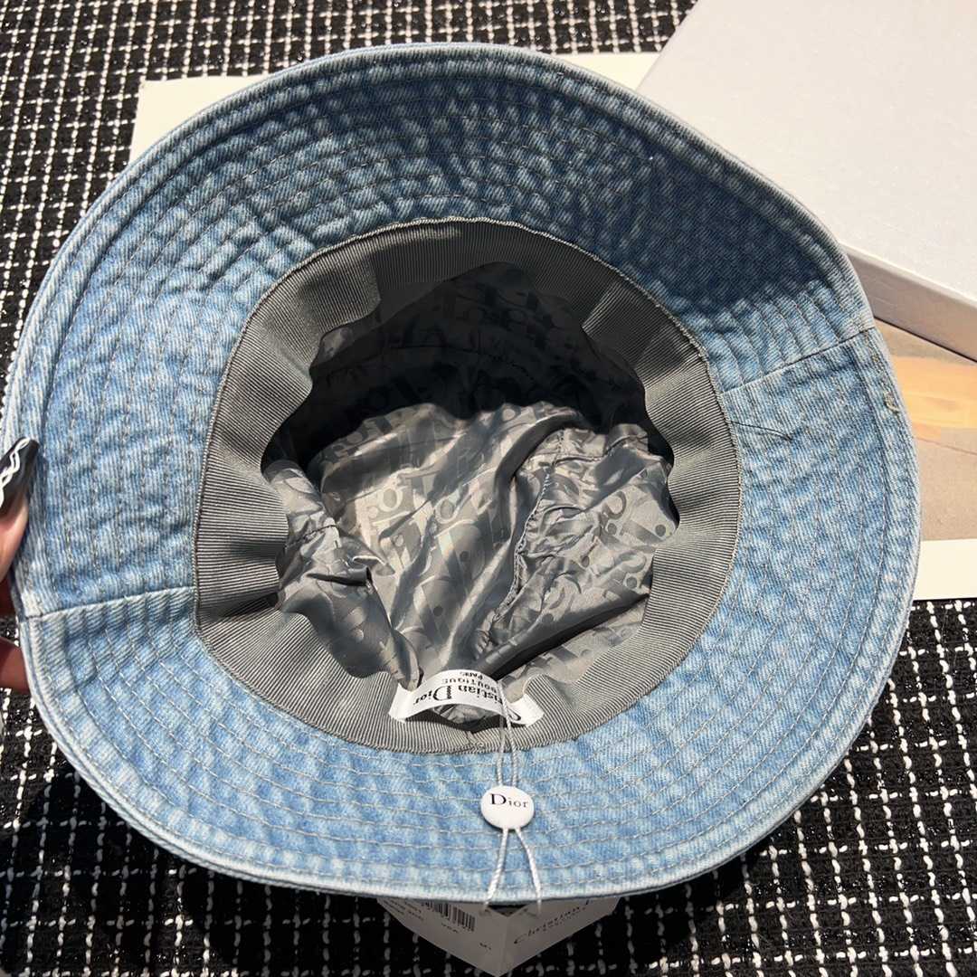 Dior Denim Bucket Hat - DesignerGu