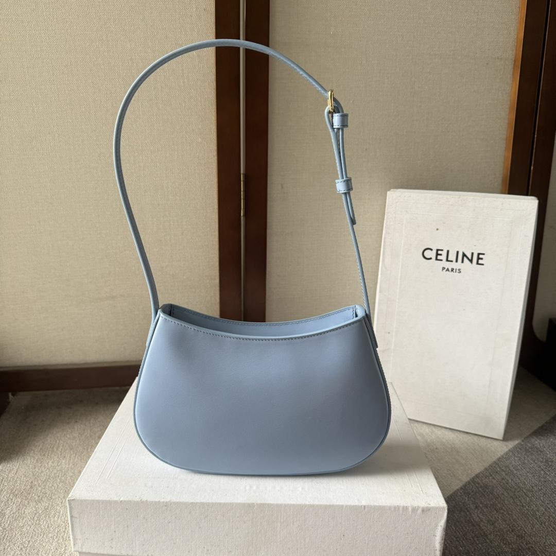 Celine Medium Tilly Bag In Shiny Calfskin  - DesignerGu