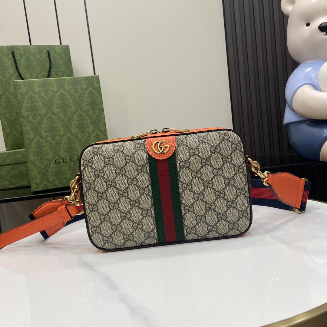 Gucci Ophidia GG Small Crossbody Bag  - DesignerGu