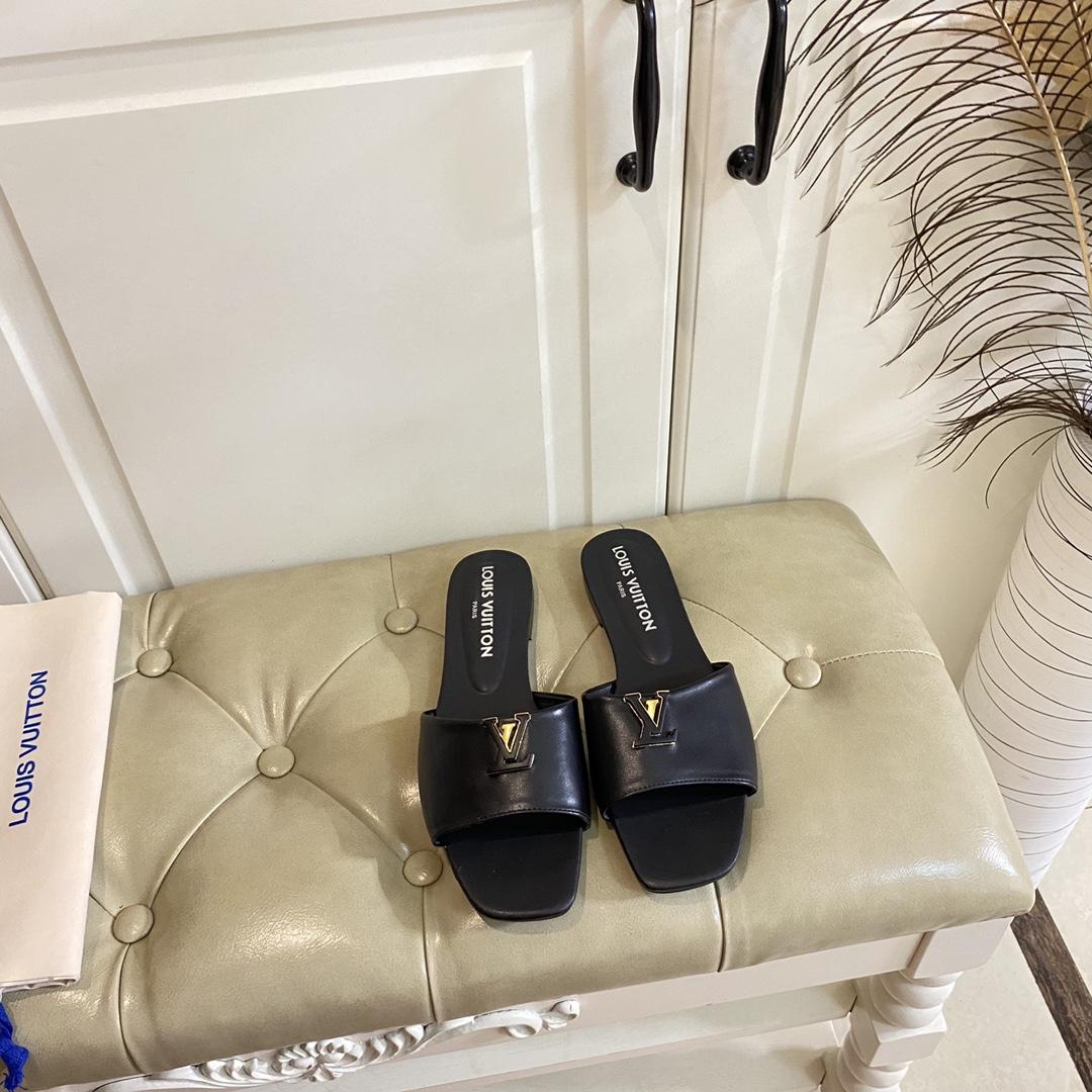 Louis Vuitton LV Capri Flat Mule   1ACTMS - DesignerGu