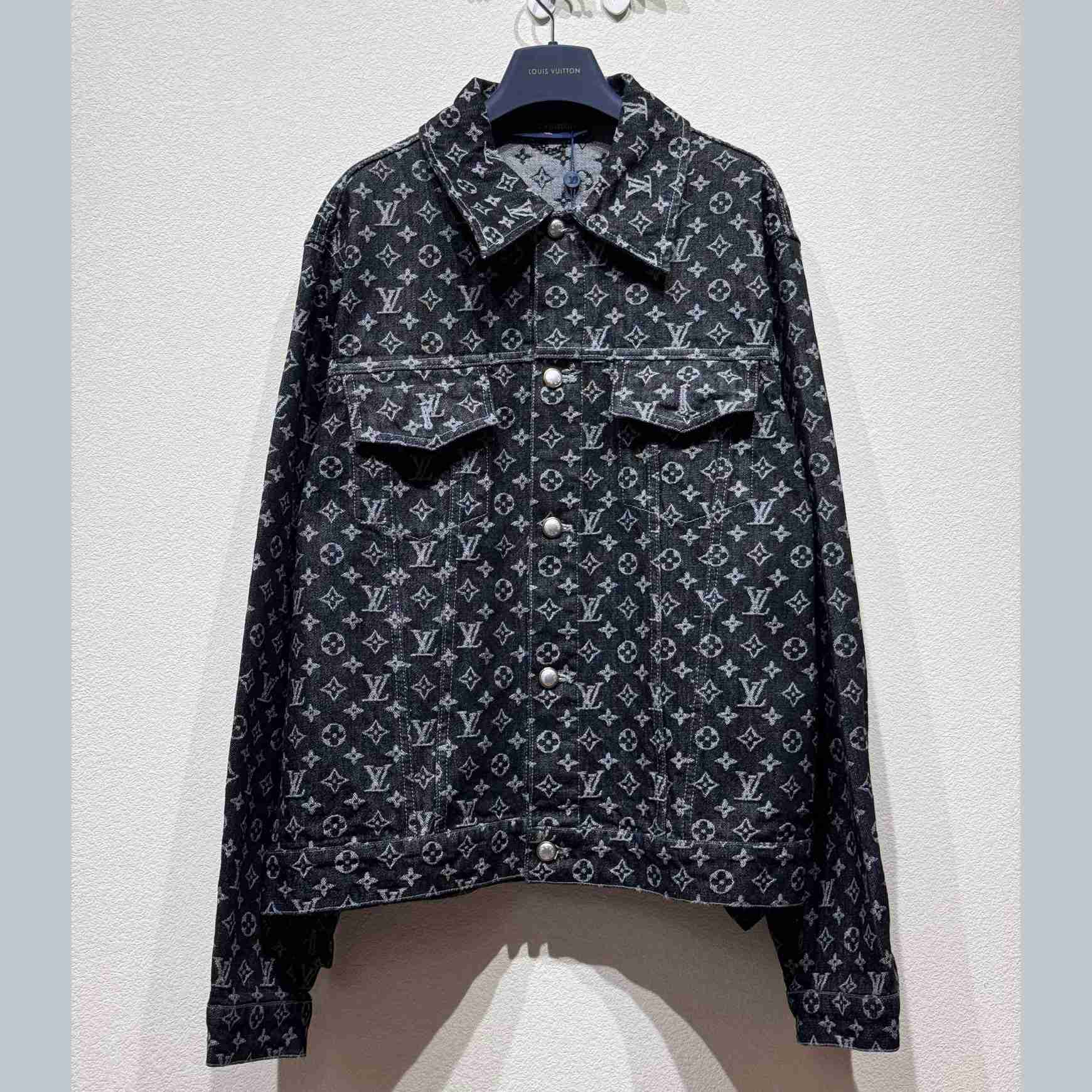 Louis Vuitton Monogram Denim Jacket - DesignerGu