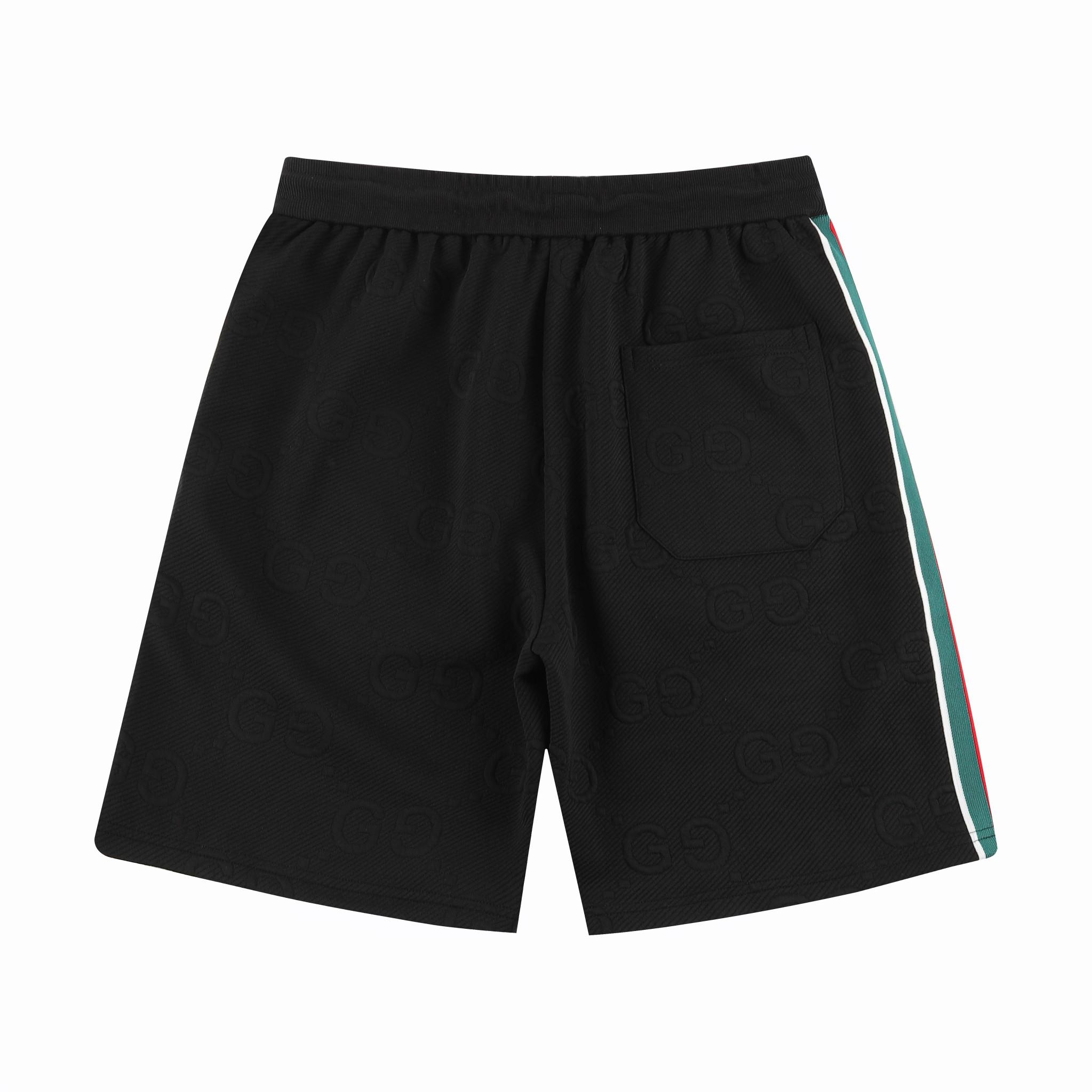 Gucci Web-stripe Jersey Track Shorts - DesignerGu