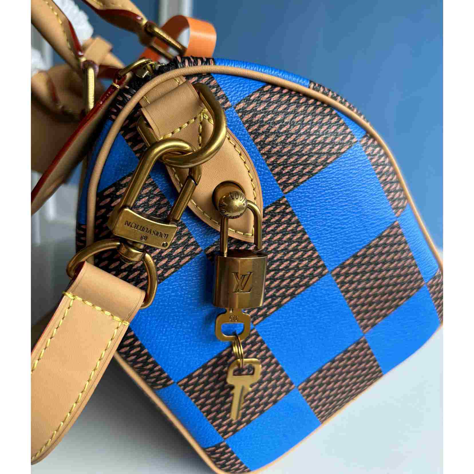 Louis Vuitton Speedy 25 Bandoulière Damier Pop   N40585 - DesignerGu