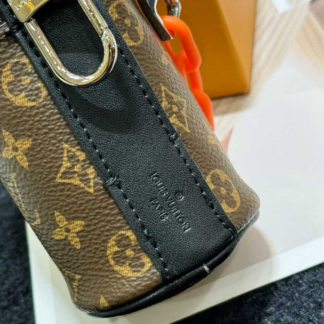 Louis Vuitton Monogram Barrel Pouch Bag Charm - DesignerGu