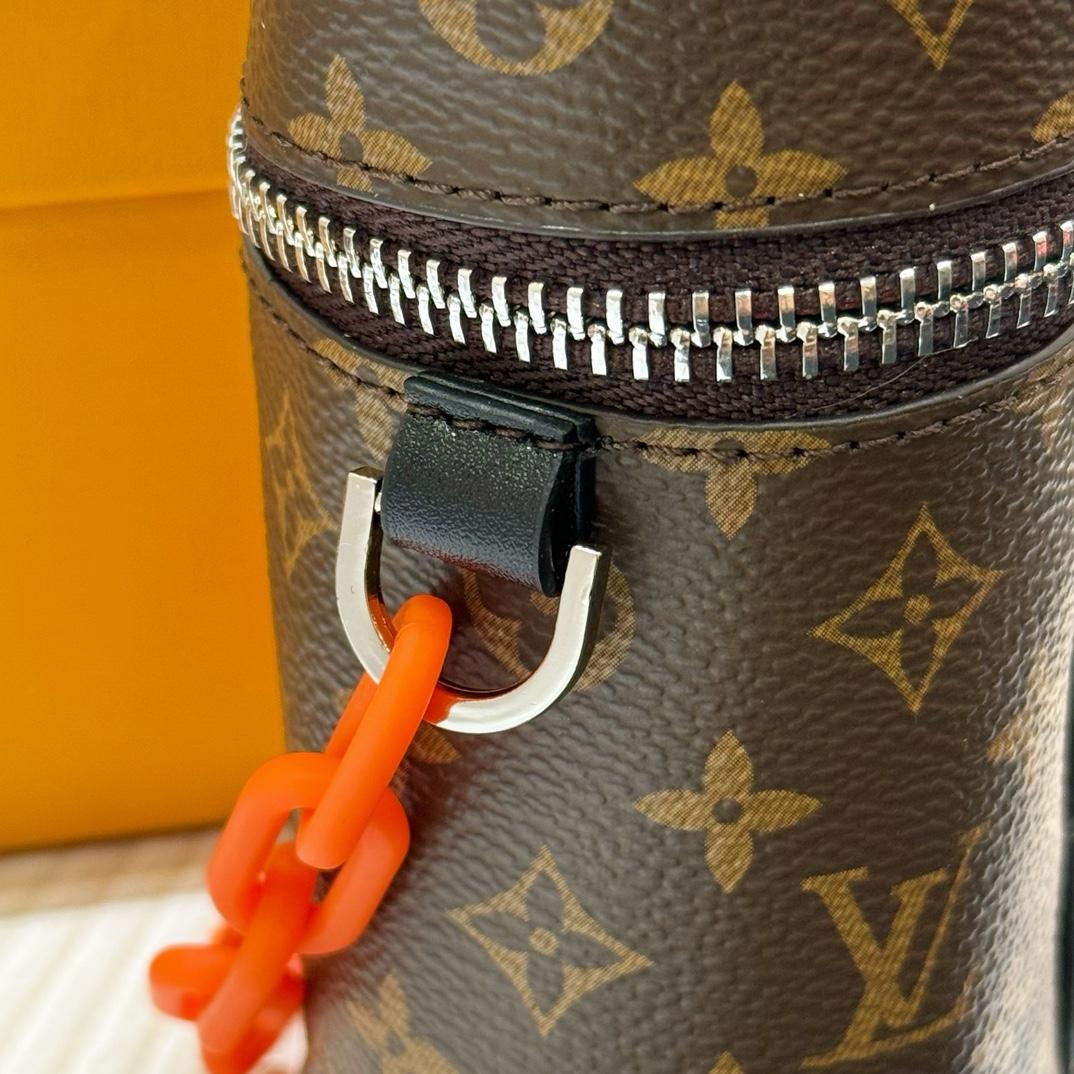 Louis Vuitton Monogram Barrel Pouch Bag Charm - DesignerGu