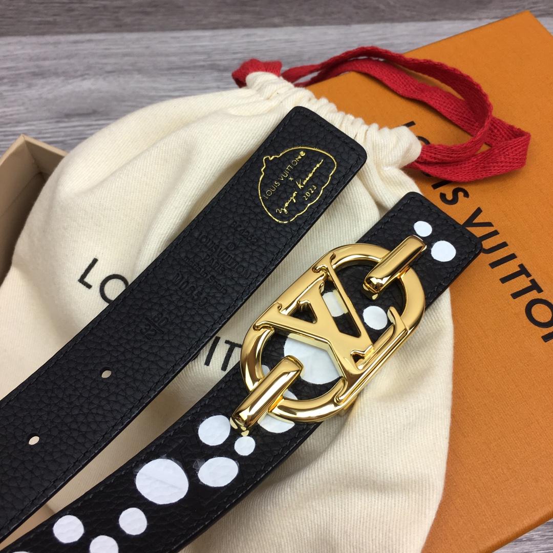 Louis Vuitton LV X YK LV 30MM Reversible Belt - DesignerGu