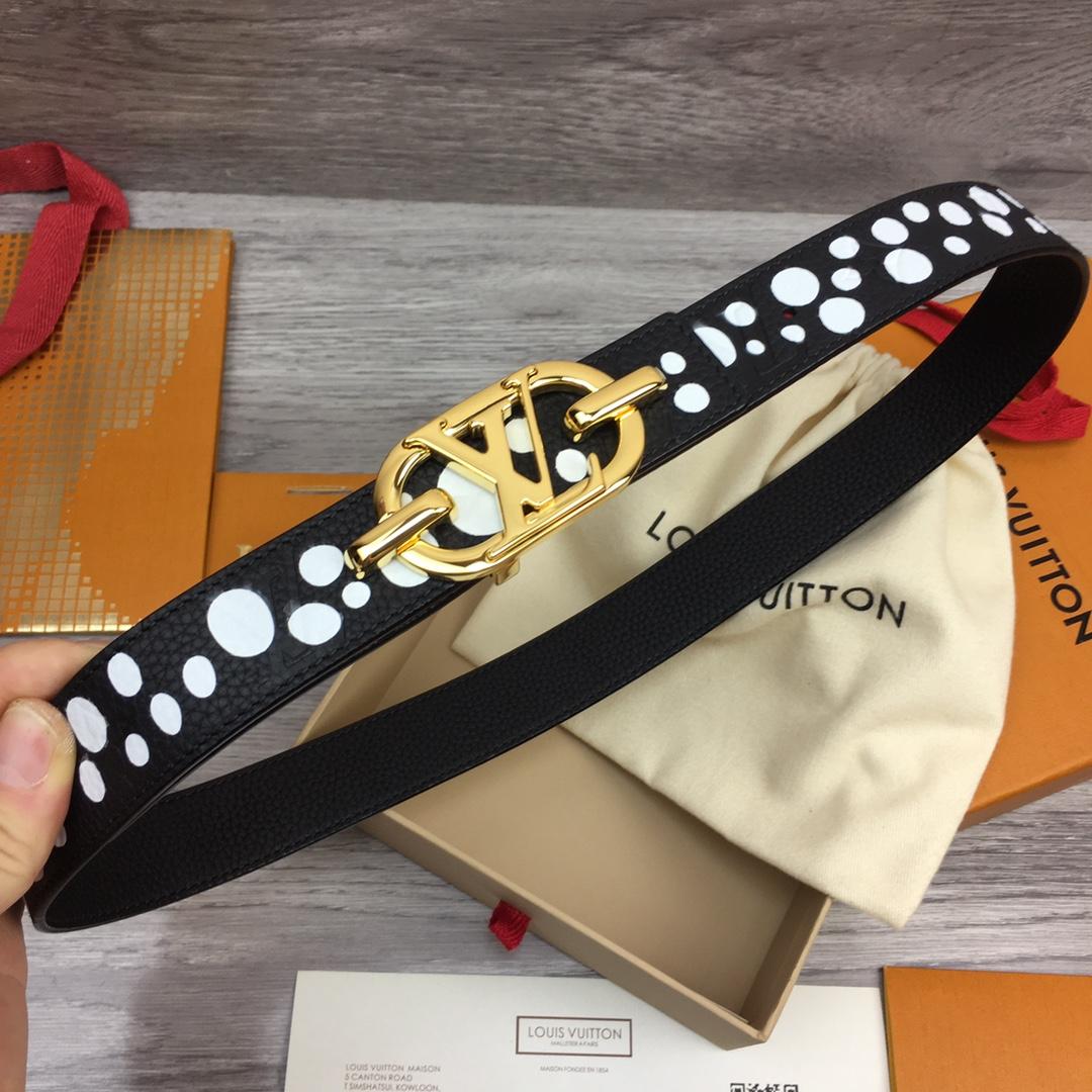 Louis Vuitton LV X YK LV 30MM Reversible Belt - DesignerGu