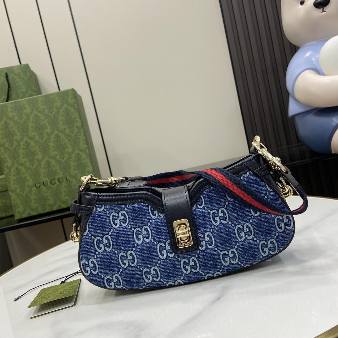 Gucci Moon Side Mini Shoulder Bag - DesignerGu