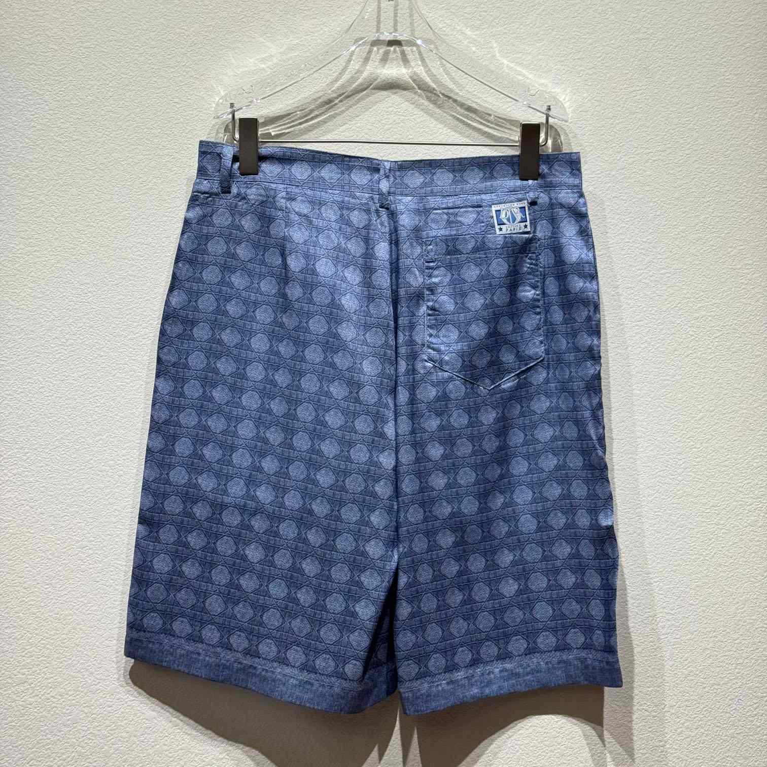 Dior Cannage Bermuda Shorts - DesignerGu