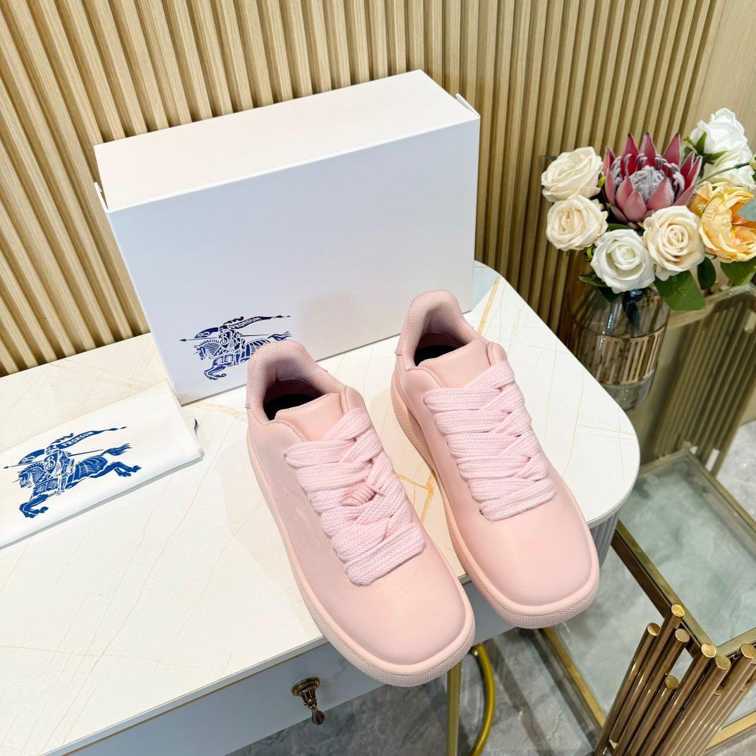 Burberry Leather Box Sneakers - DesignerGu