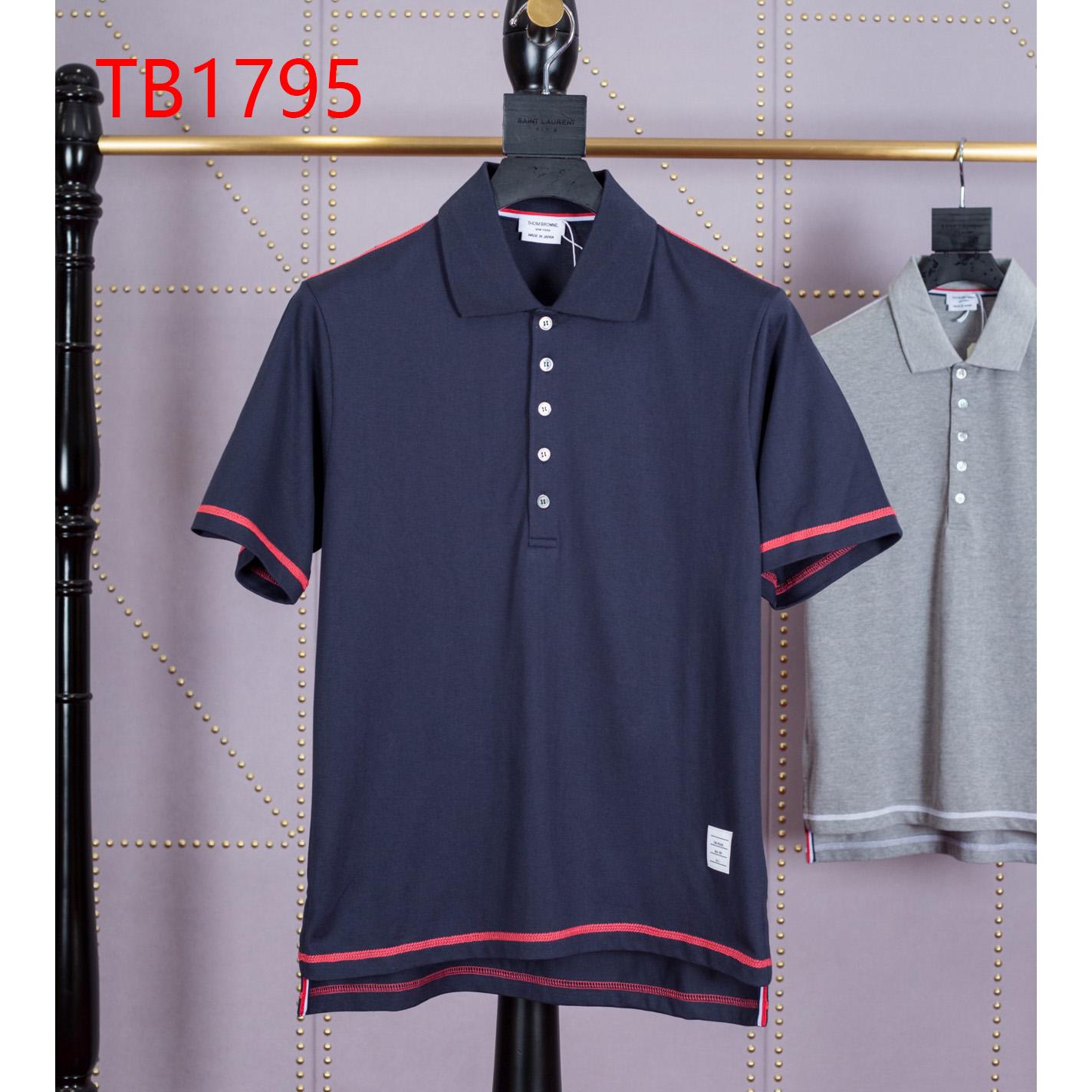 Thom Browne Cotton Piqué Polo Shirt   TB1795 - DesignerGu