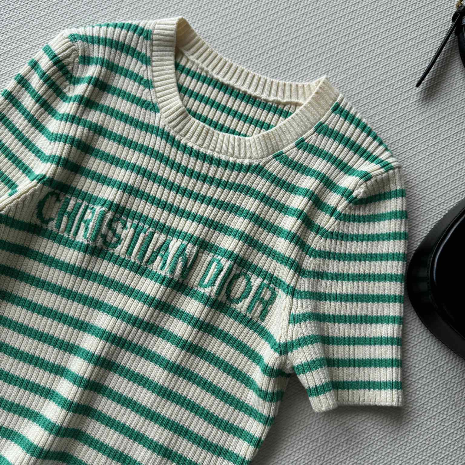 Dior Dioriviera Short-Sleeved Sweater   - DesignerGu