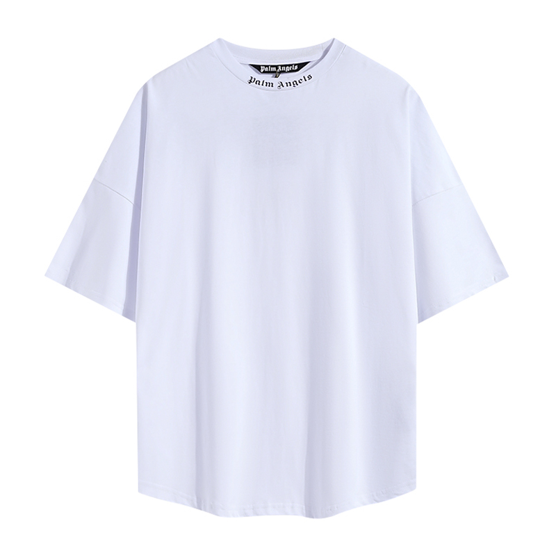  Palm Angels Doubled Logo Oversized T-shirt - DesignerGu