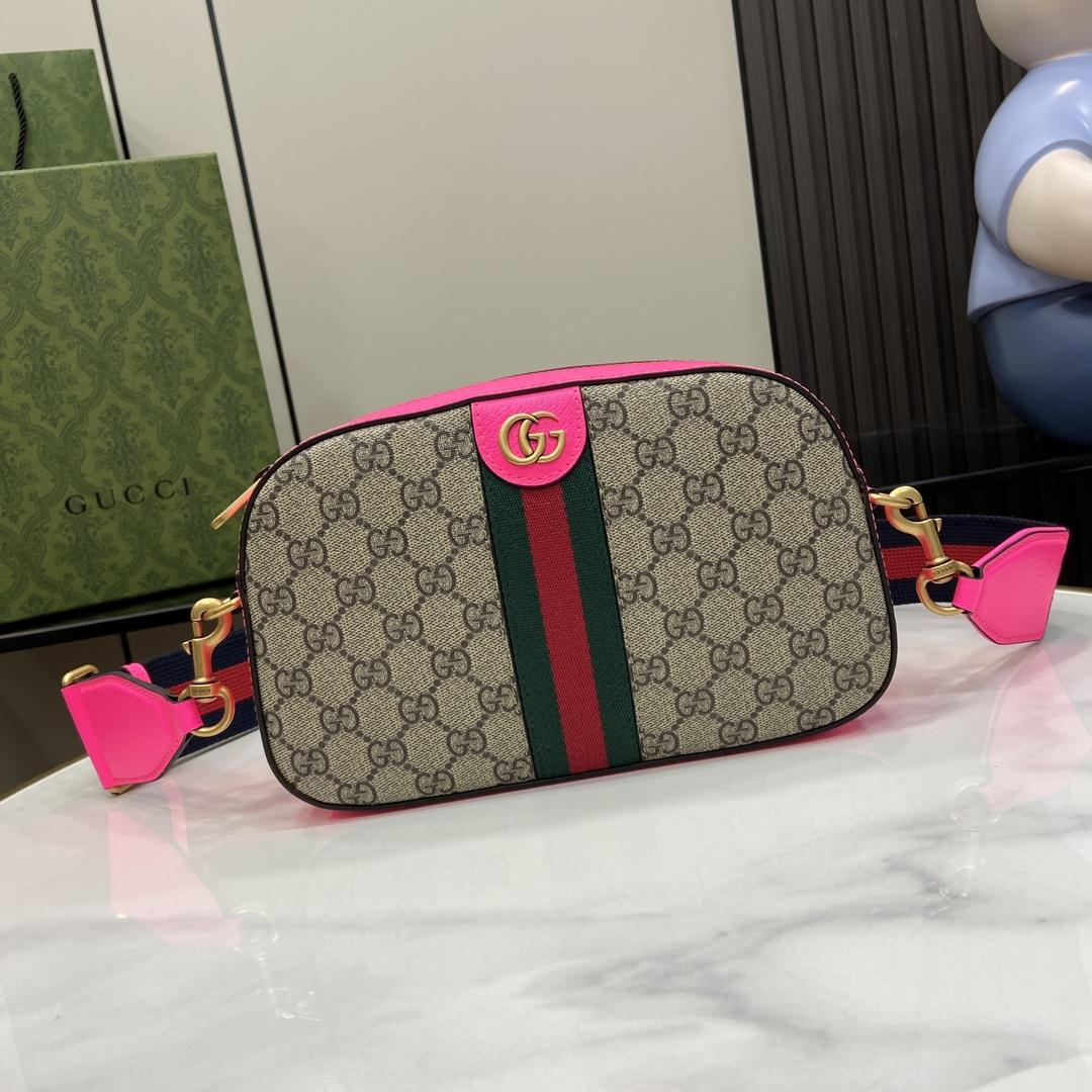Gucci Ophidia GG Small Crossbody Bag  - DesignerGu