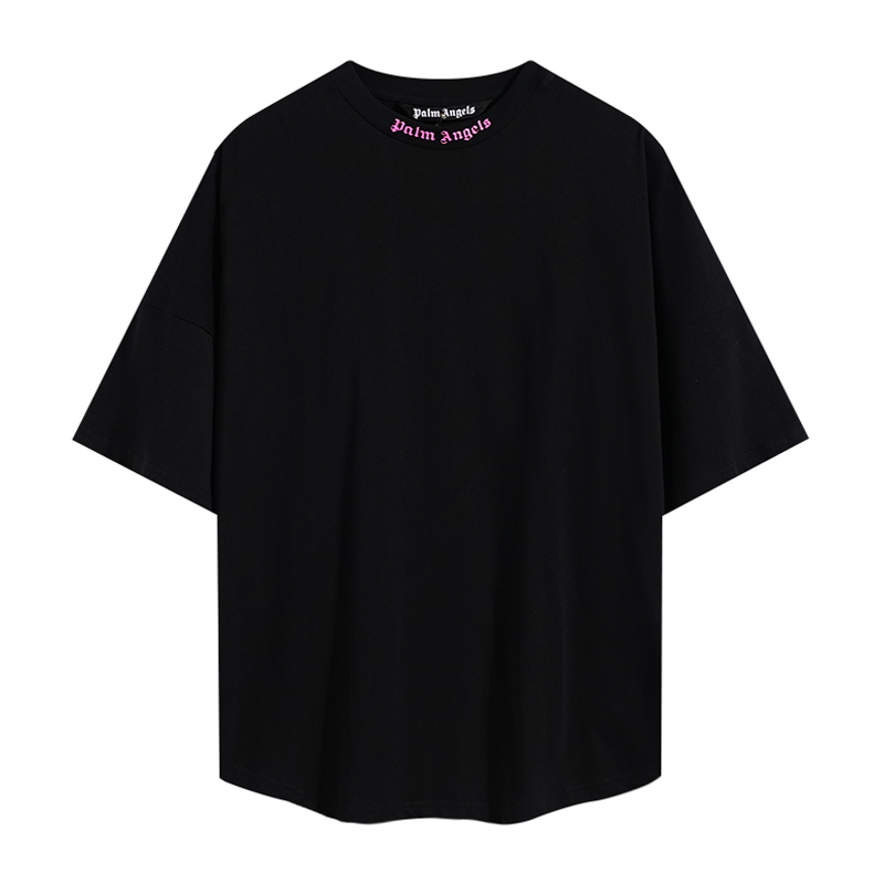  Palm Angels Doubled Logo Oversized T-shirt - DesignerGu