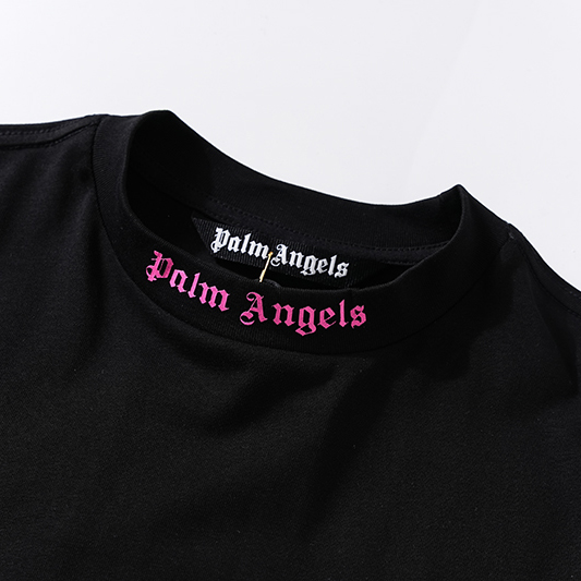  Palm Angels Doubled Logo Oversized T-shirt - DesignerGu