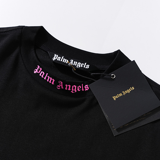  Palm Angels Doubled Logo Oversized T-shirt - DesignerGu