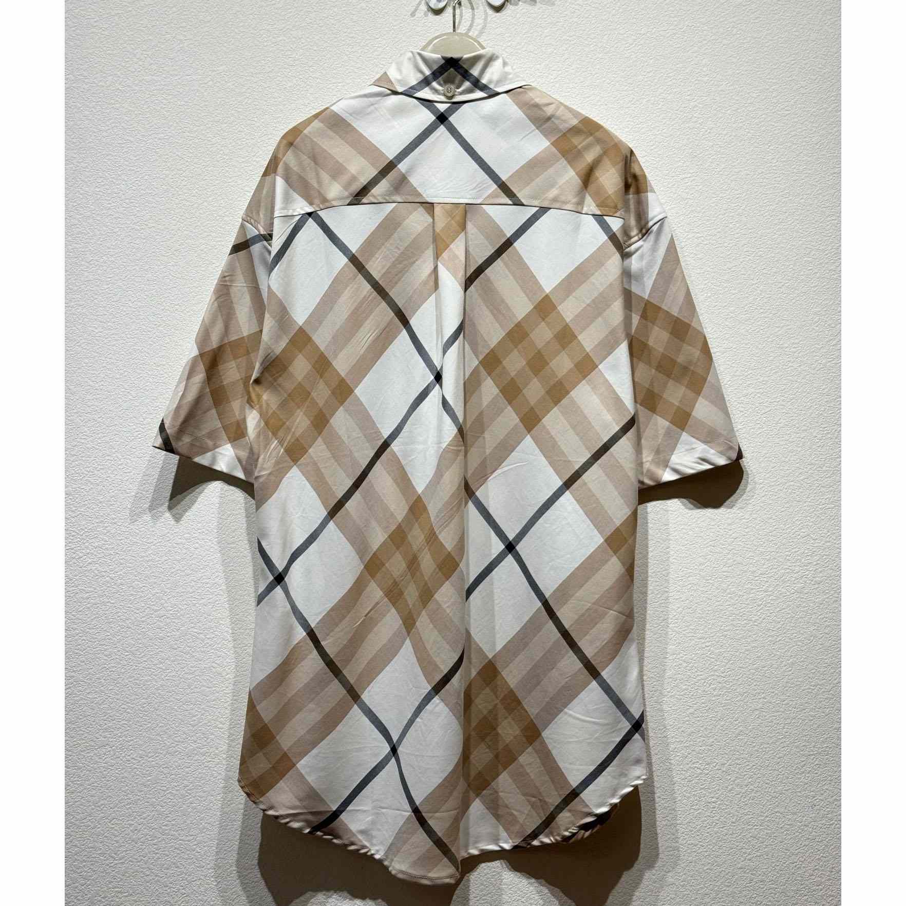 Burberry Check Cotton Shirt   - DesignerGu