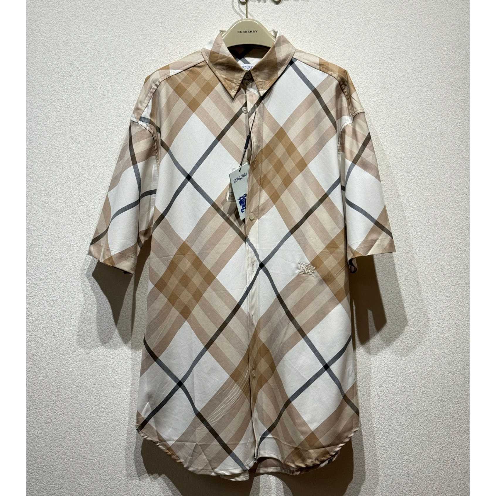 Burberry Check Cotton Shirt   - DesignerGu