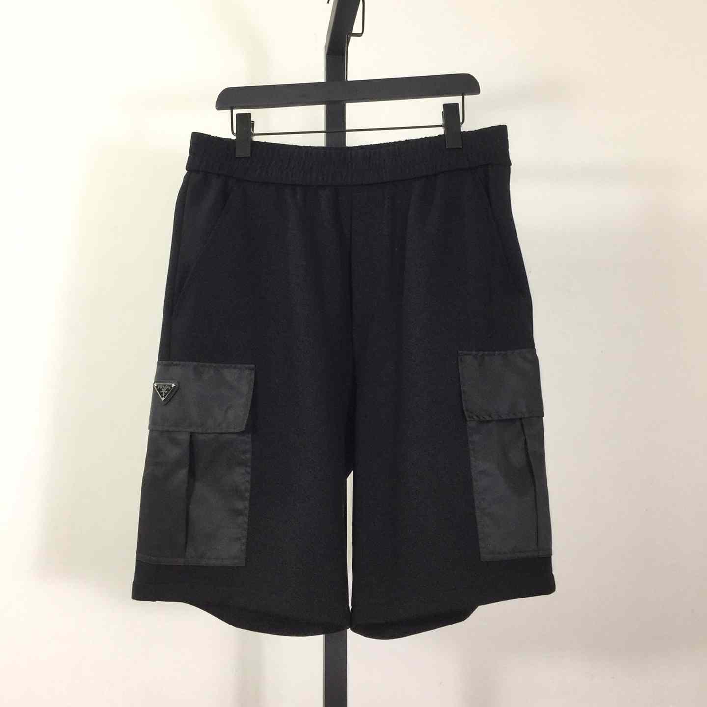 Prada Men's Re-Nylon Pockets Bermuda - DesignerGu