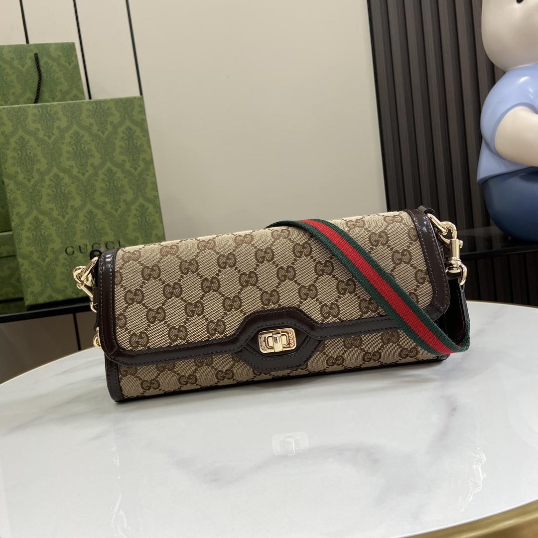 Gucci Luce Small Shoulder Bag - DesignerGu