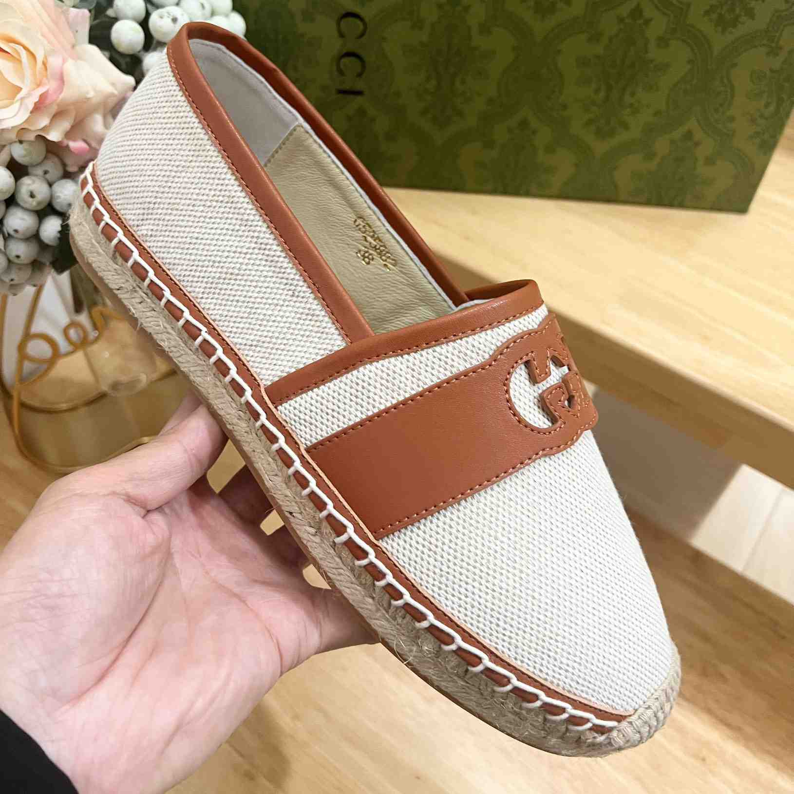 Gucci Interlocking G Espadrille - DesignerGu